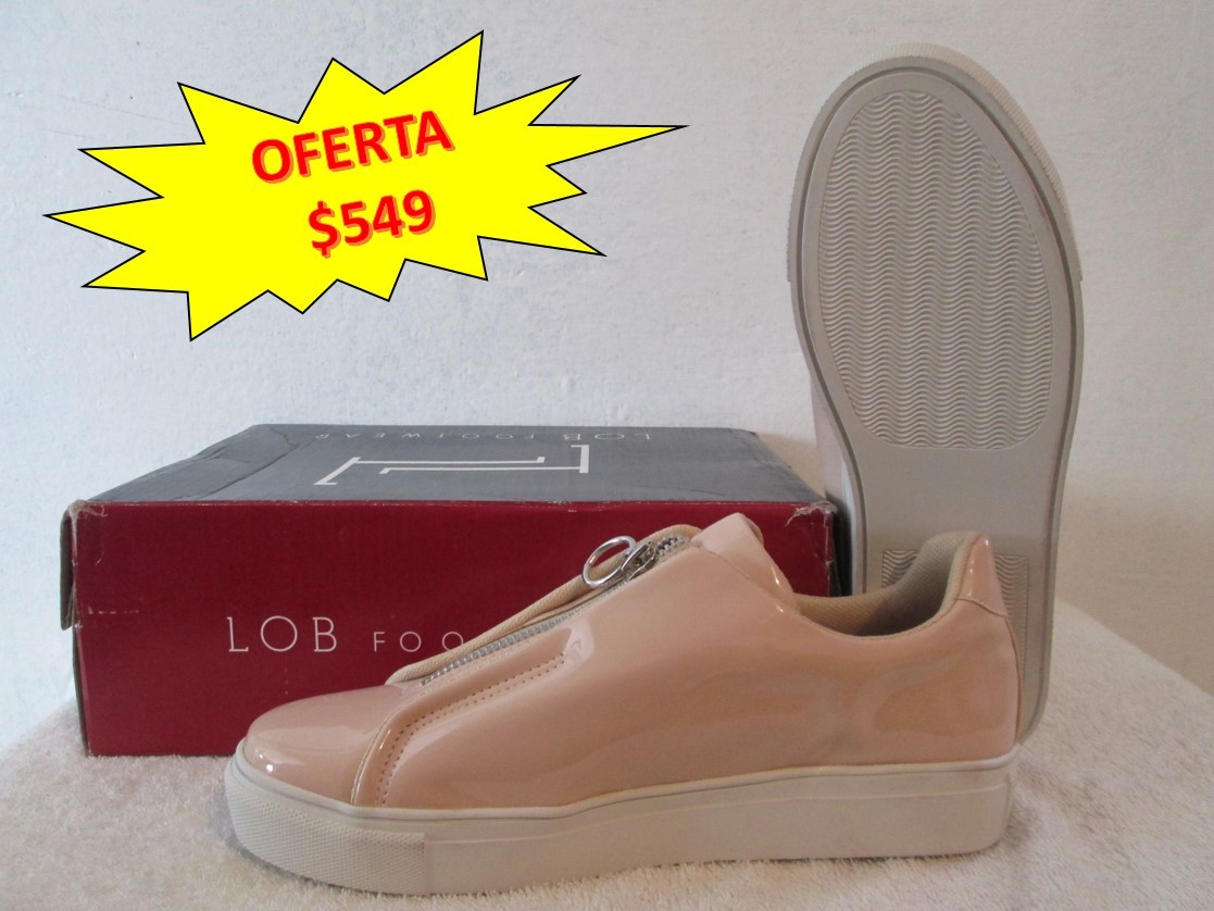 TENIS DAMA BEIGE LOB Oi18 