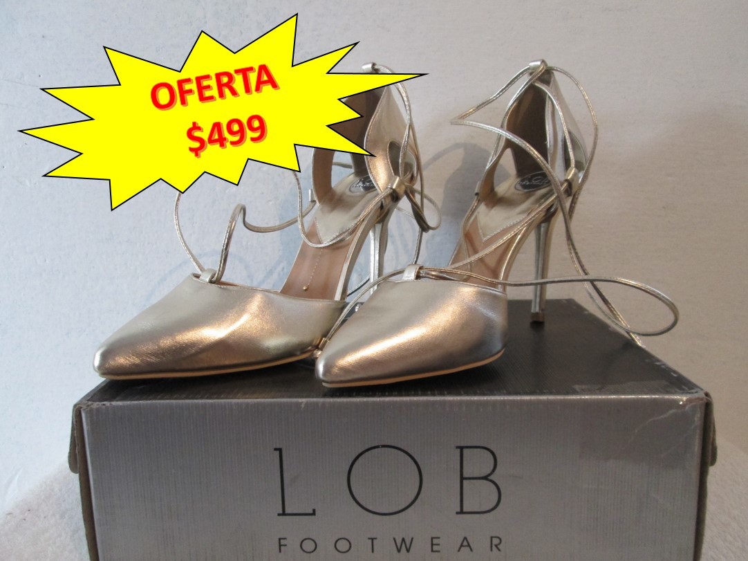 ZAPATILLA DAMA LOB DORADO  