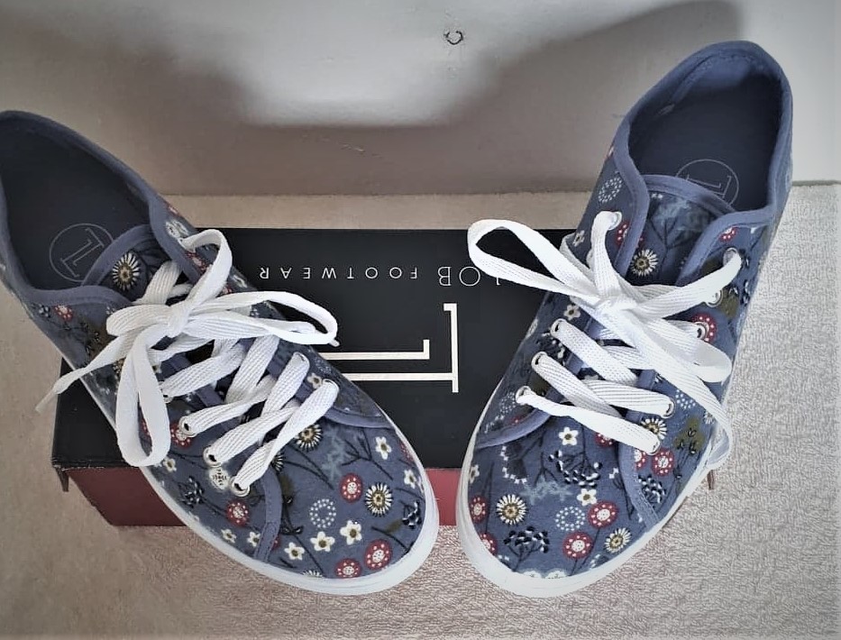 Tenis Dama LOB Azul Oi18 