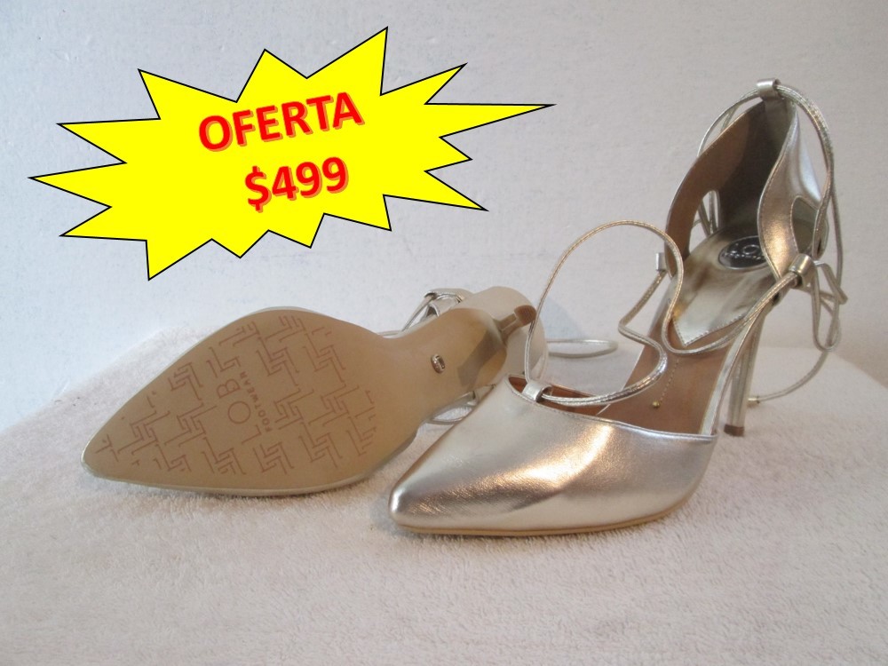 ZAPATILLA DAMA LOB DORADO  