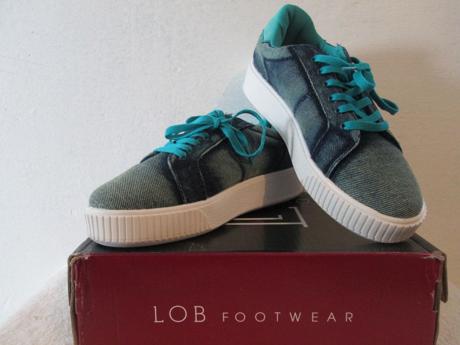 Tenis Dama LOB Azul Oi18 
