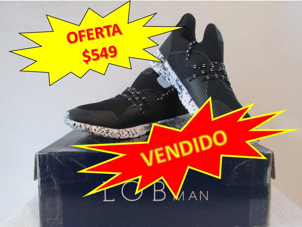 Tenis Caballero LOB Negro Pv19 