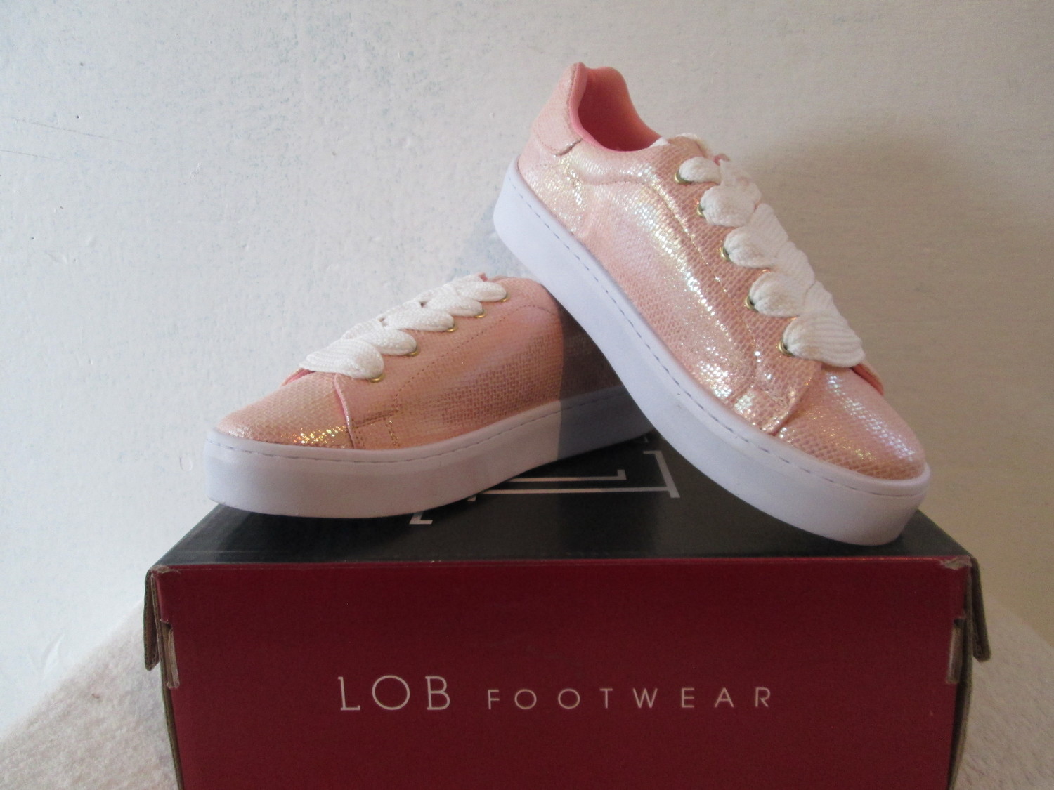 TENIS LOB DAMA ROSA Oi18 