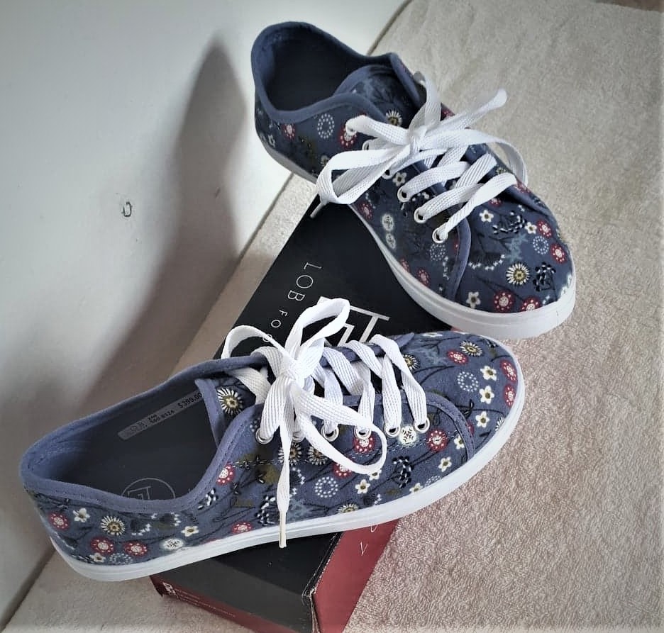 Tenis Dama LOB Azul Oi18 