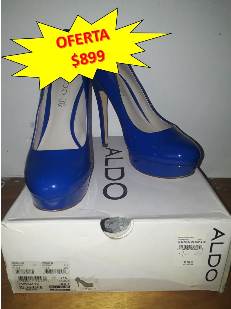 Zapatilla azul Aldo numero 5.5